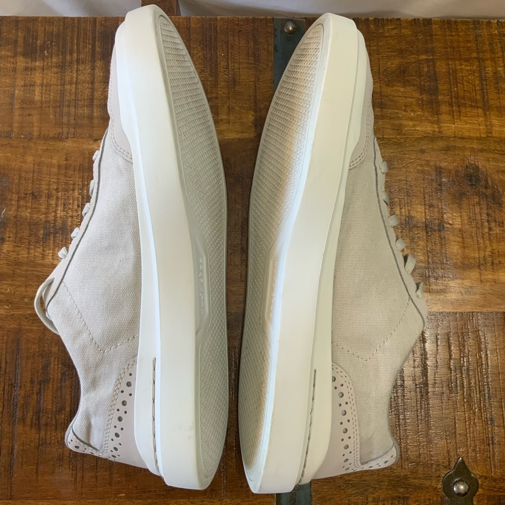 Cole Haan GrandPro Rally T-Toe Sneaker Casual Light Grey Mens Size 8 1/2 C36747 - Picture 4 of 12